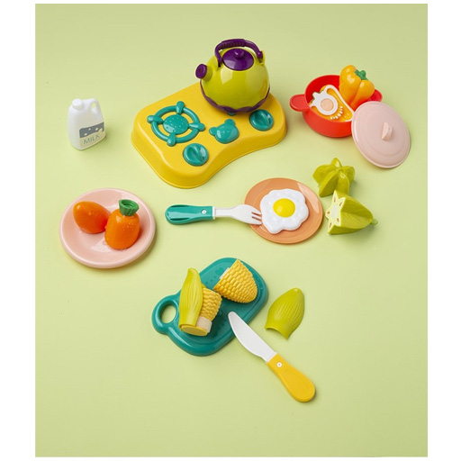 Набори професій - Ігровий набір Beiens Кошик з овочами і фруктами 30 предметів (BC9902)#4