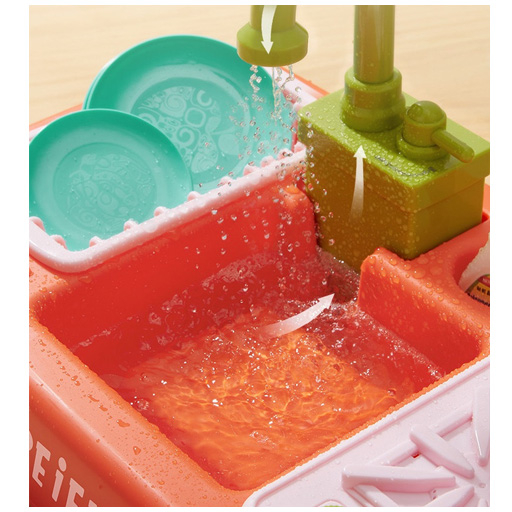 Дитячі кухні та побутова техніка - Ігровий набір Beiens Міні кухня червона (9952red)#4