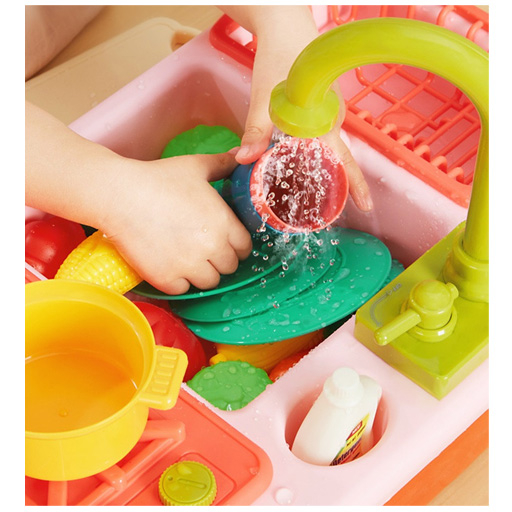 Дитячі кухні та побутова техніка - Ігровий набір Beiens Міні кухня червона (9952red)#5