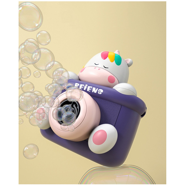 Мильні бульбашки - Генератор мильних бульбашок Beiens Фотоапарат Єдиноріг (907D)#3