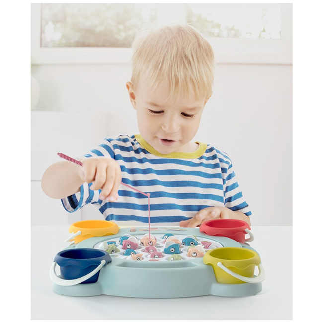 Игрушки для ванны - Игровой набор Beiens Рыбак голубой (218Аblue)#3