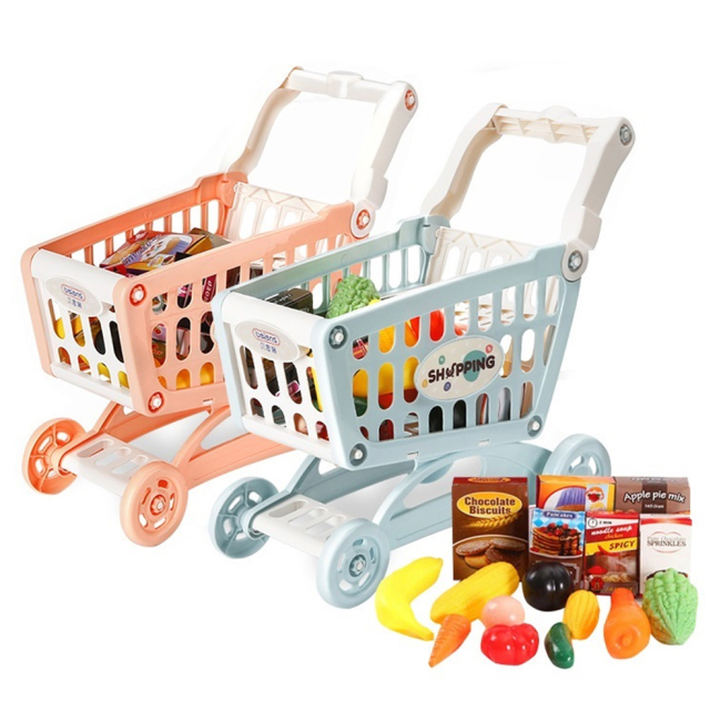 Набори професій - Ігровий набір Beiens Візок для покупок (В8103-05pink)#3