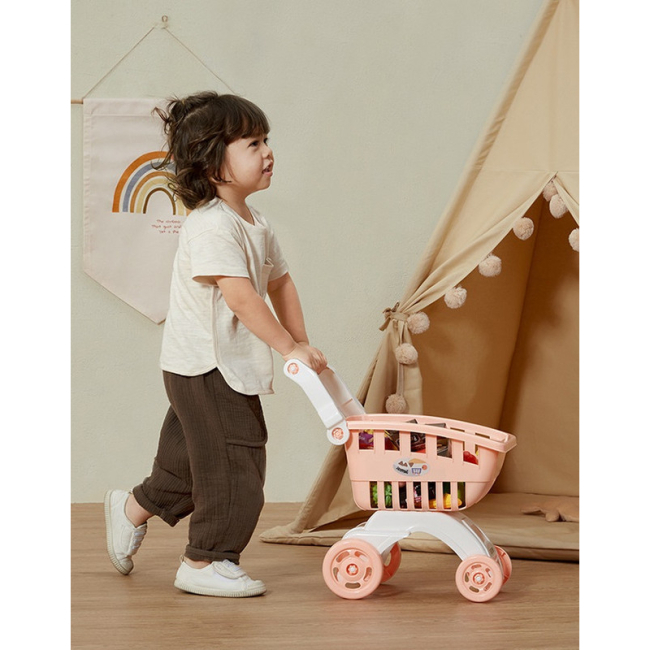 Набори професій - Ігровий набір Beiens Візок для покупок (В8103-05pink)#5