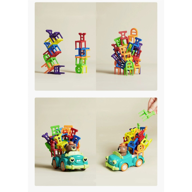 Настольные игры - Игровой набор Beiens Стульчики-акробаты (B299)#3