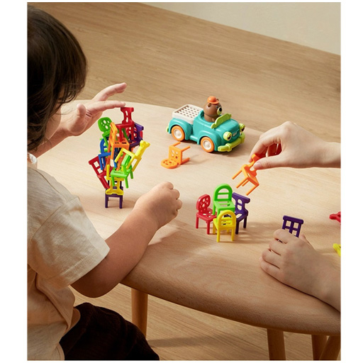 Настольные игры - Игровой набор Beiens Стульчики-акробаты (B299)#4