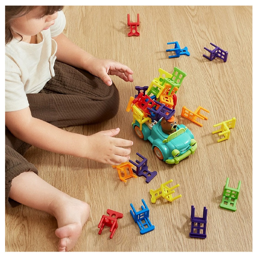 Настольные игры - Игровой набор Beiens Стульчики-акробаты (B299)#6