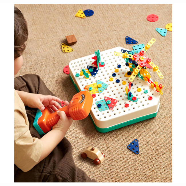 Конструктори з унікальними деталями - Конструктор Beiens Юний майстер 249 елементів (ВС8826)#5