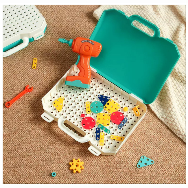 Конструктори з унікальними деталями - Конструктор Beiens Юний майстер 298 елементів (ВС8827)#4