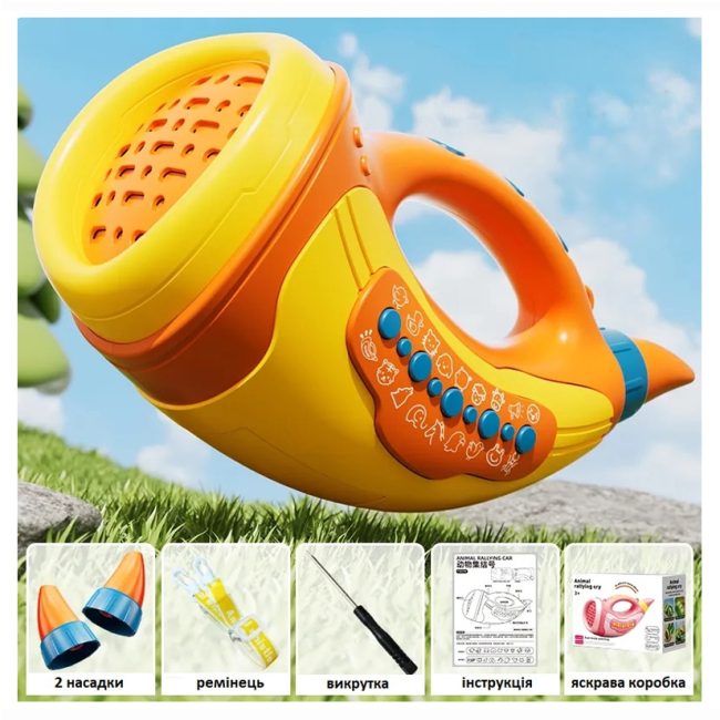 Музичні інструменти - Музичний інструмент Urmywo Дудка помаранчева (660orange)#2