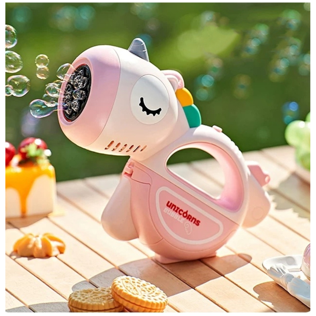 Мильні бульбашки - Генератор мильних бульбашок Urmywo Єдиноріг (917DY)#2