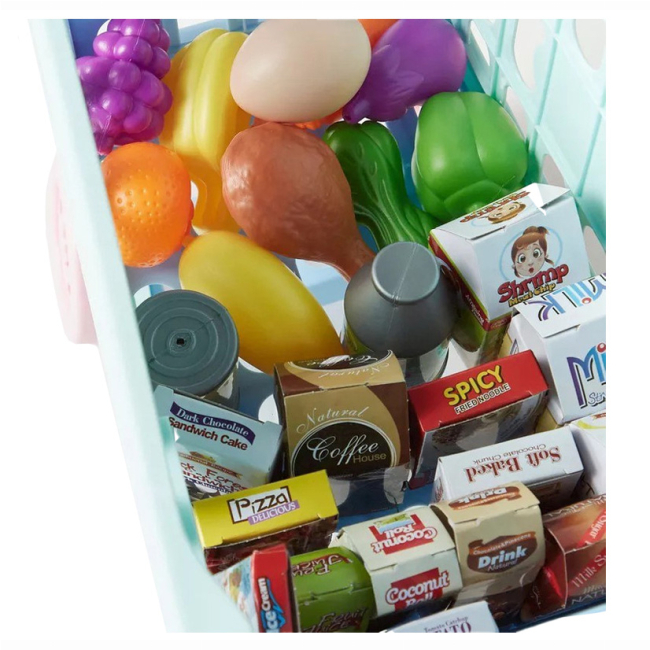 Набори професій - Ігровий набір Urmywo візок для покупок блакитний (661-537)#2