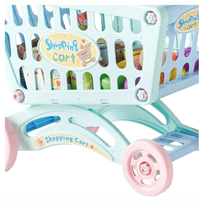 Набори професій - Ігровий набір Urmywo візок для покупок блакитний (661-537)#3