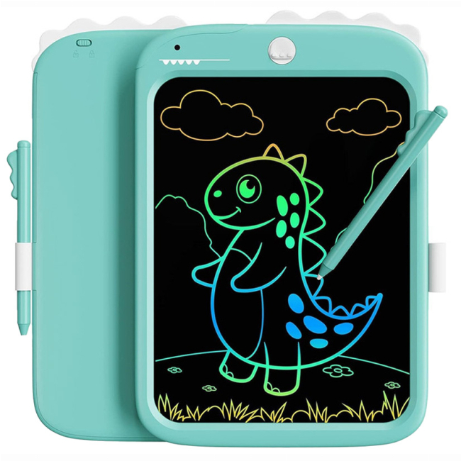 Товари для малювання - Планшет для малювання Urmywo Динозаврик 10” Multicolor блакитний (UК1006blue)#2