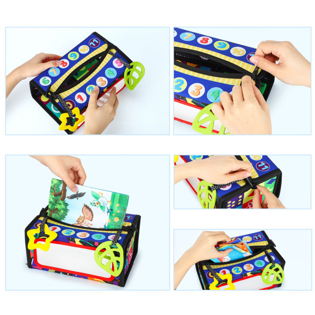 Розвивальні іграшки - Текстильний бізіборд Urmywo (UMCBSAC)#3