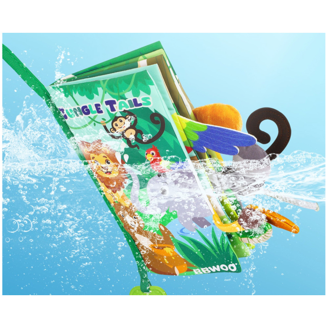 Розвивальні іграшки - Текстильна книга Urmywo Джунглі (WB01)#3