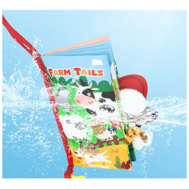 Розвивальні іграшки - Текстильна книга Urmywo Ферма (WB02)#3