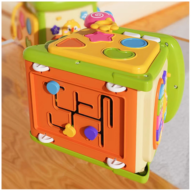 Розвивальні іграшки - Музичний бізікуб Urmywo Крокодил (MSS-007)#6