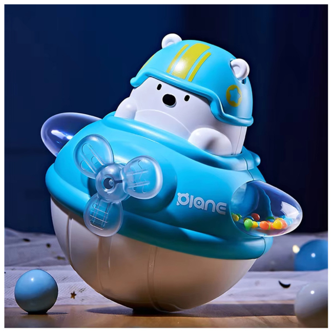 Брязкальця, прорізувачі - Брязкальце-неваляйка Urmywo Авіатор (101Y)#2