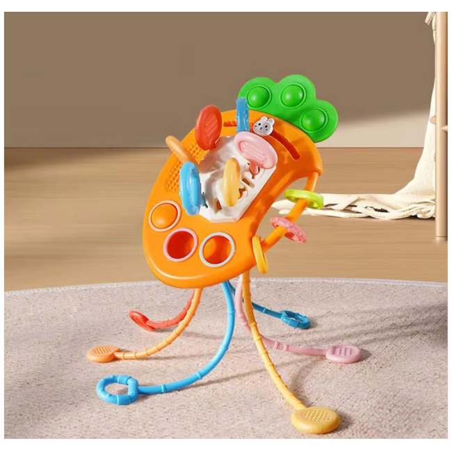 Розвивальні іграшки - Тактильна іграшка Urmywo Морквинка (FXB-2)#2