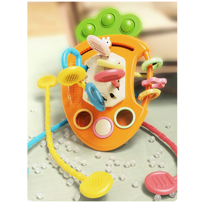 Розвивальні іграшки - Тактильна іграшка Urmywo Морквинка (FXB-2)#3