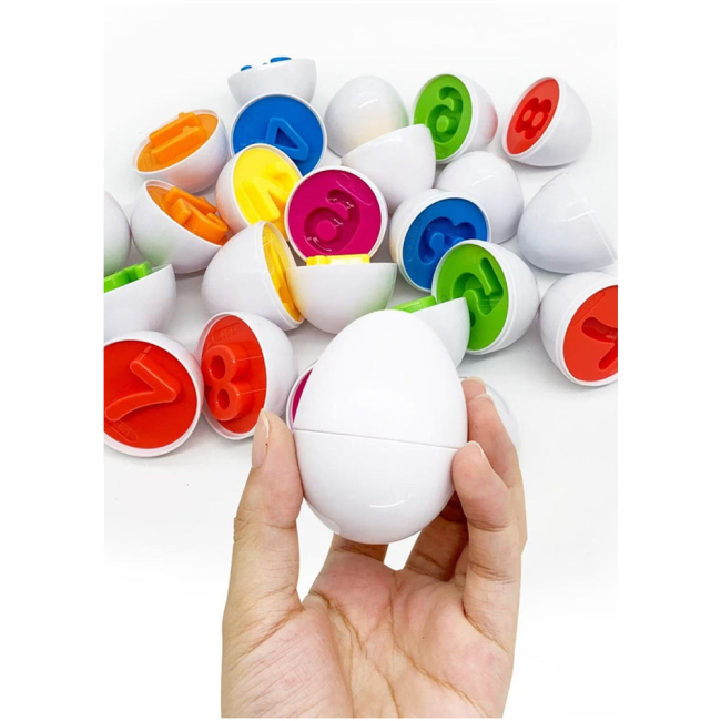 Розвивальні іграшки - Сортер-головоломка Urmywo Квочка цифри (DF20)#4