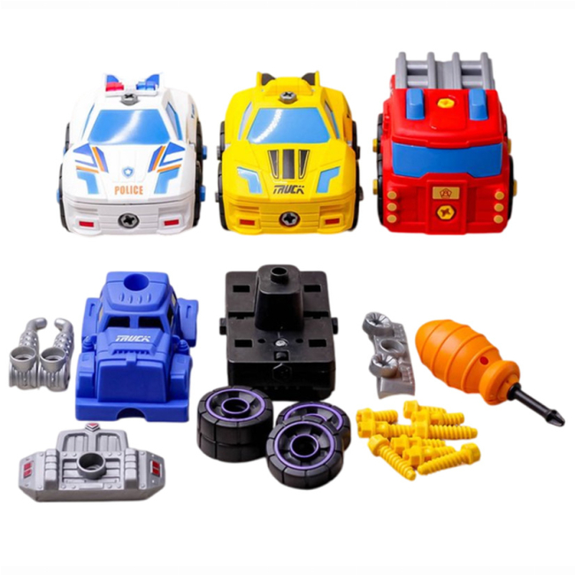 Транспорт і спецтехніка - Ігровий набір Urmywo Спецтранспорт (RL589-15E)#2