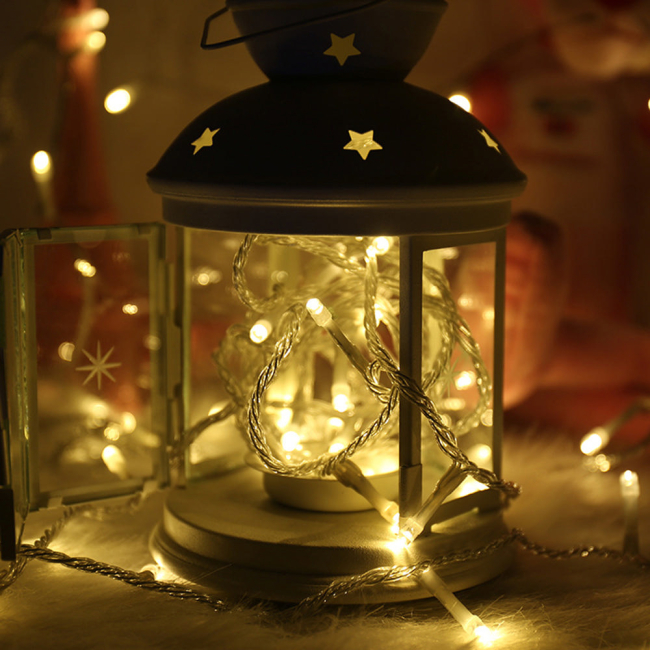 Мебель для геймеров - Светодиодная гирлянда СolorWay LED 200 20м 8 функций теплый цвет USB (CW-G-200L20U)#6