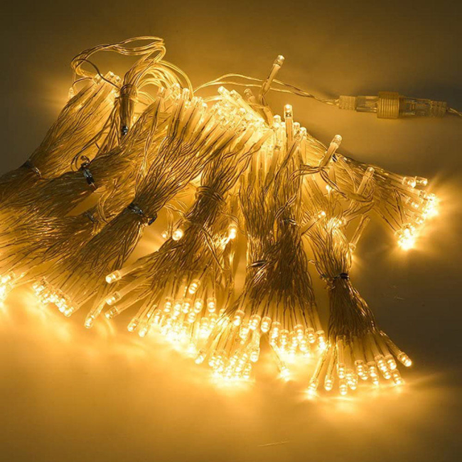 Мебель для геймеров - Светодиодная гирлянда СolorWay штора занавес 3x3м 300LED 220В теплый цвет (CW-GW-300L33V)#2