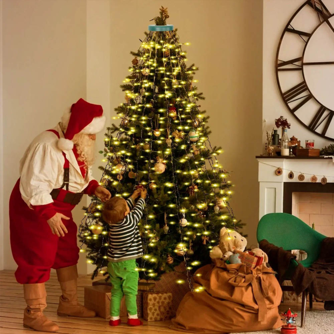 Мебель для геймеров - Светодиодная гирлянда-каскад СolorWay LED 98 7x1.5м 8 функций теплый цвет USB (CW-G-98L71CU)#4