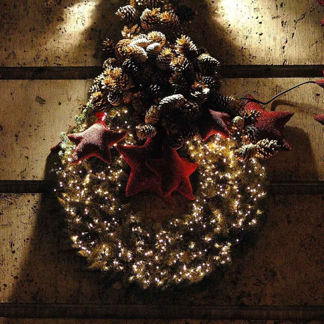 Мебель для геймеров - Светодиодная гирлянда-мишура СolorWay LED 320 10м 8 функций теплый цвет USB (CW-G-320L10U)#8