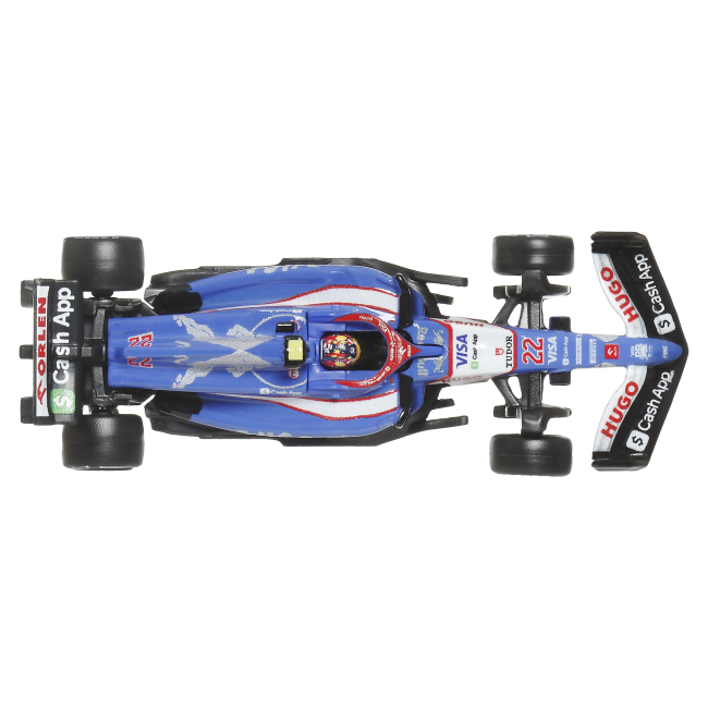 Автомоделі - Автомодель Hot Wheels Formula 1 VCARB 2024 Yuki Tsunoda (JBM14)#5
