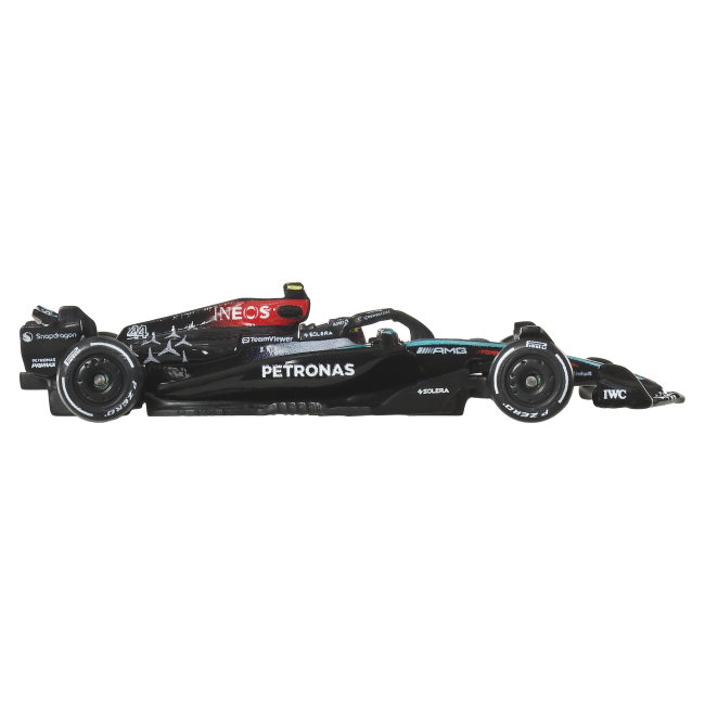 Автомоделі - ​Автомодель Hot Wheels Formula 1 Mercedes-Benz 2024 Lewis Hamilton (JBM16)#4