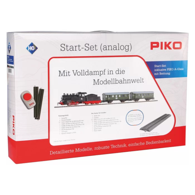 Железные дороги и поезда - Игровой набор PIKO Пассажирский поезд DB (57112)#9