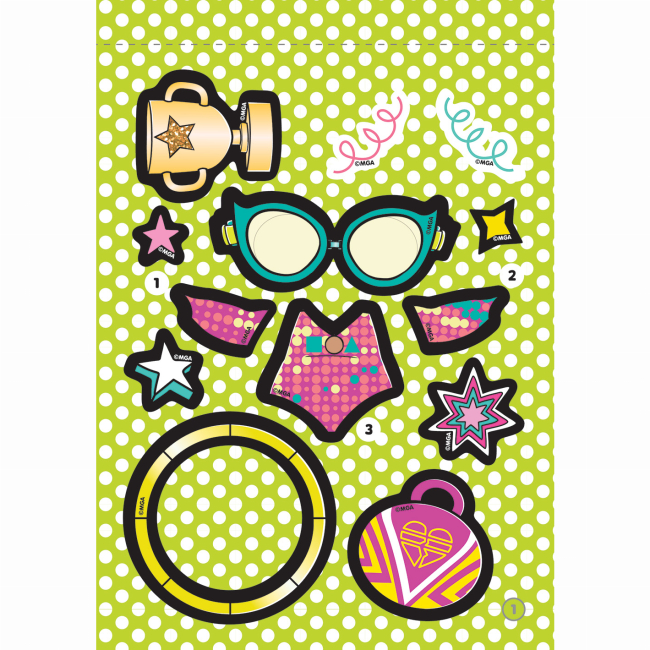 Наборы для творчества - ​Книга стиля «LOL Surprise! розовая» (124713)#3