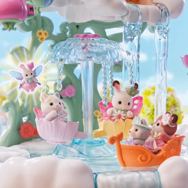 Меблі та будиночки - Ігровий набір Sylvanian Families Замок маленької феї (5815)#7