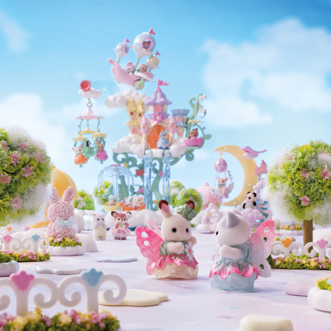 Меблі та будиночки - Ігровий набір Sylvanian Families Замок маленької феї (5815)#8