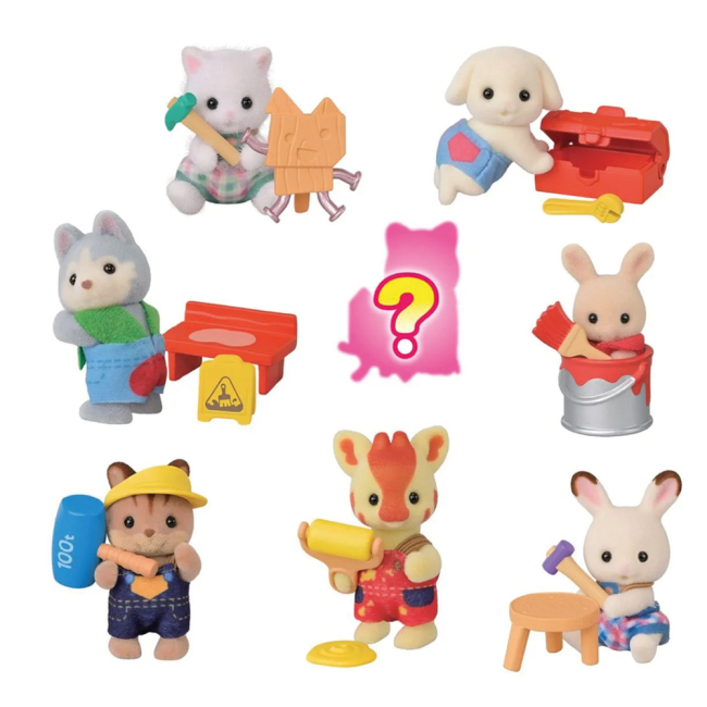 Фигурки животных - Фигурка-сюрприз Sylvanian Families Малыши-работники (5838)#2