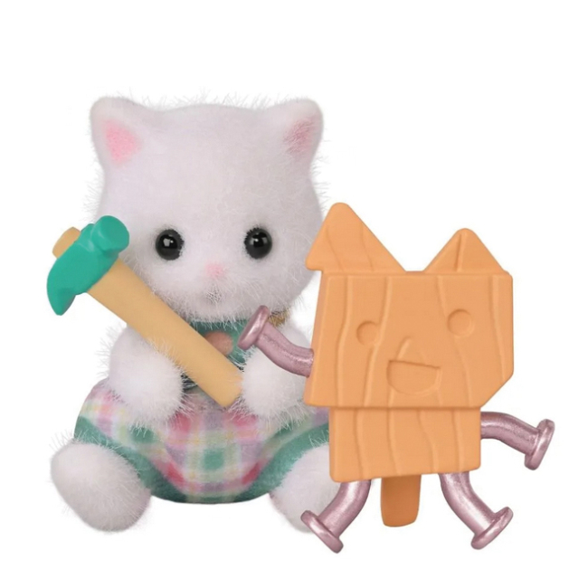 Фигурки животных - Фигурка-сюрприз Sylvanian Families Малыши-работники (5838)#3