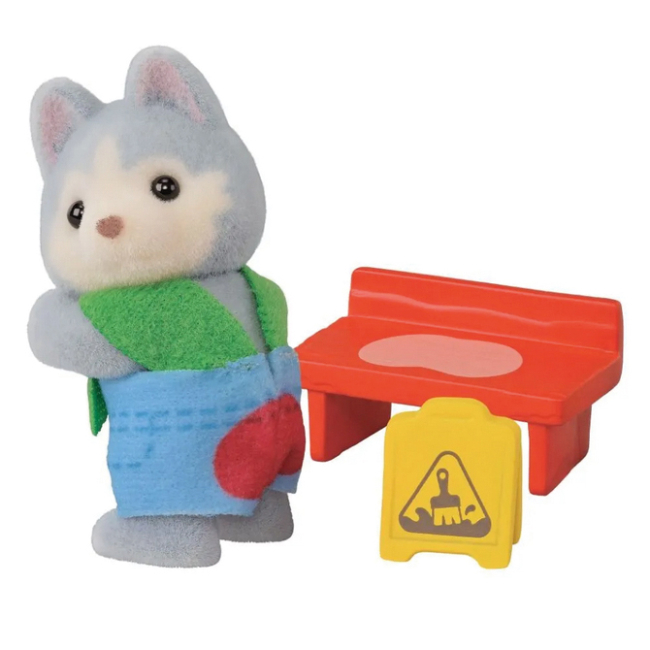 Фигурки животных - Фигурка-сюрприз Sylvanian Families Малыши-работники (5838)#5
