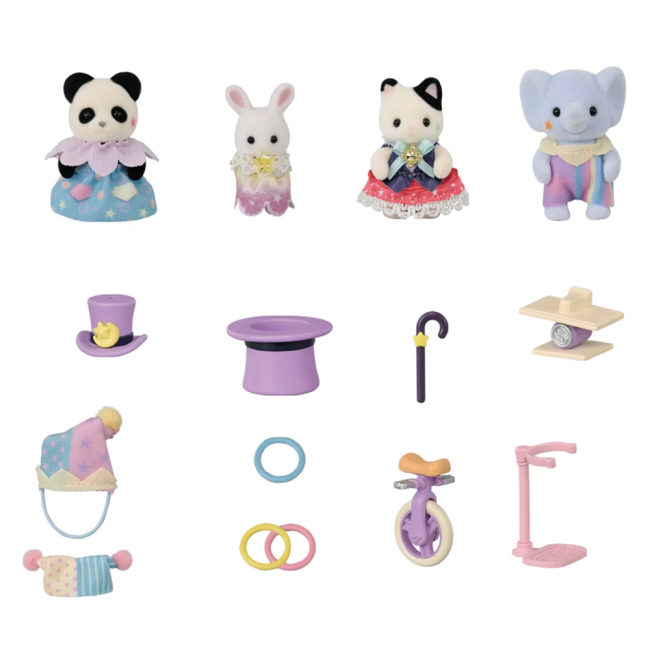 Фигурки животных - Игровой набор Sylvanian Families Малыши-циркачи (5844)#2