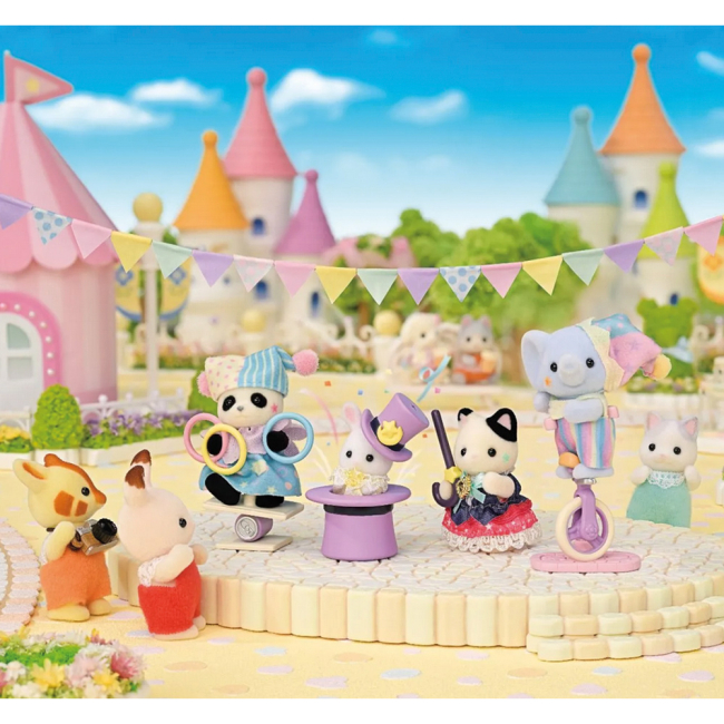 Фігурки тварин - ​Ігровий набір Sylvanian Families Малюки-циркачі (5844)#5
