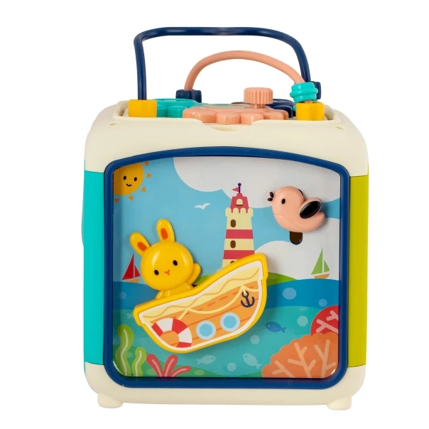 Розвивальні іграшки - Іграшка музична Baby Team Чарівний куб (8671)#4