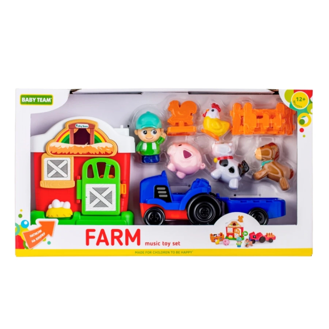 Розвивальні іграшки - ​Ігровий набір Baby Team Ферма (8840)#3