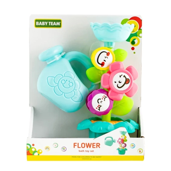 Игрушки для ванны - Игровой набор для ванны Baby Team Цветочек (9037)#3