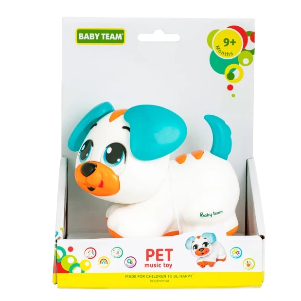 Развивающие игрушки - Игрушка музыкальная Baby Team Домашний любимец Песик (8658/2)#3