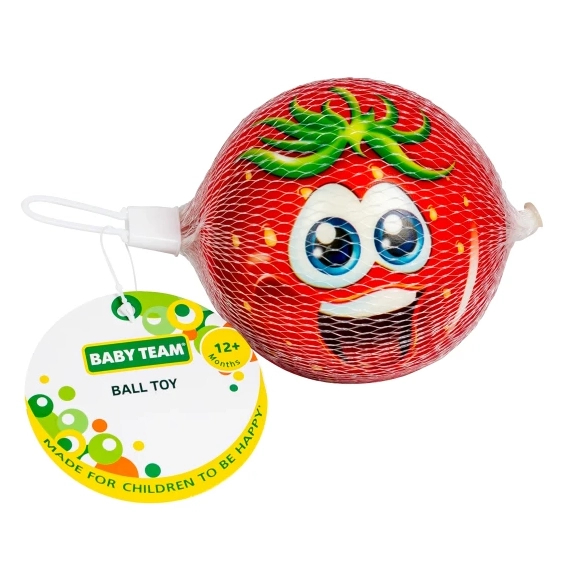 Спортивні активні ігри - М'ячик Baby team Полуниця (8760/1)#3