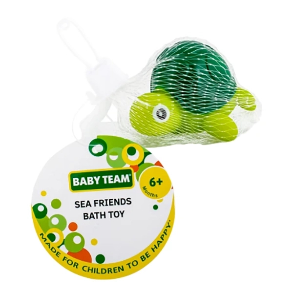 Игрушки для ванны - Игрушка для ванны Baby team Морские друзья Черепашка (9045/1)#2
