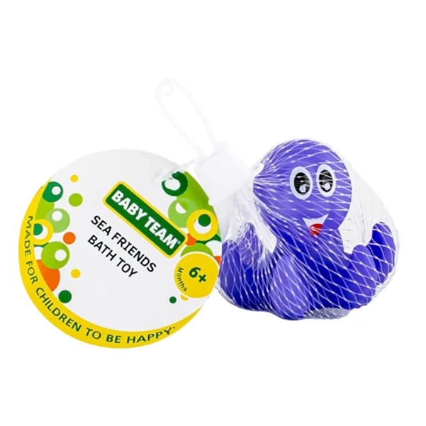 Игрушки для ванны - ​Игрушка для ванны Baby team Морские друзья Осьминог (9045/3)#2