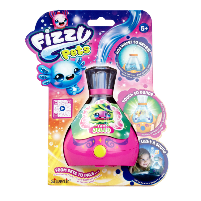 Фигурки персонажей - Интерактивная игрушка Silverlit Fizzy pets Jelly (4891813890904/3)#5