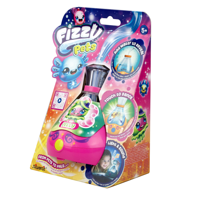Фигурки персонажей - Интерактивная игрушка Silverlit Fizzy pets Jelly (4891813890904/3)#6